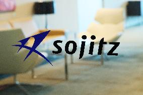 Sojitz signboard and logo
